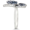 Thumbnail Image 3 of Le Vian Ombré 14ct White Gold Sapphire Butterfly Ring