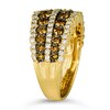 Thumbnail Image 4 of Le Vian 14ct Yellow Gold 1.58ct Chocolate Diamond Ring