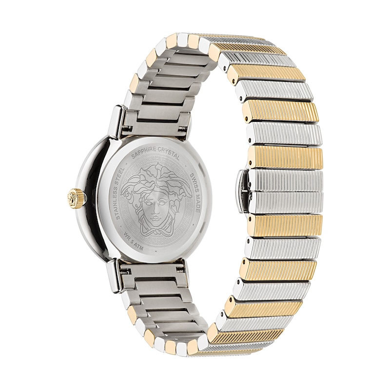 Versace Greca Chic Ladies' Two-Tone Bracelet Watch