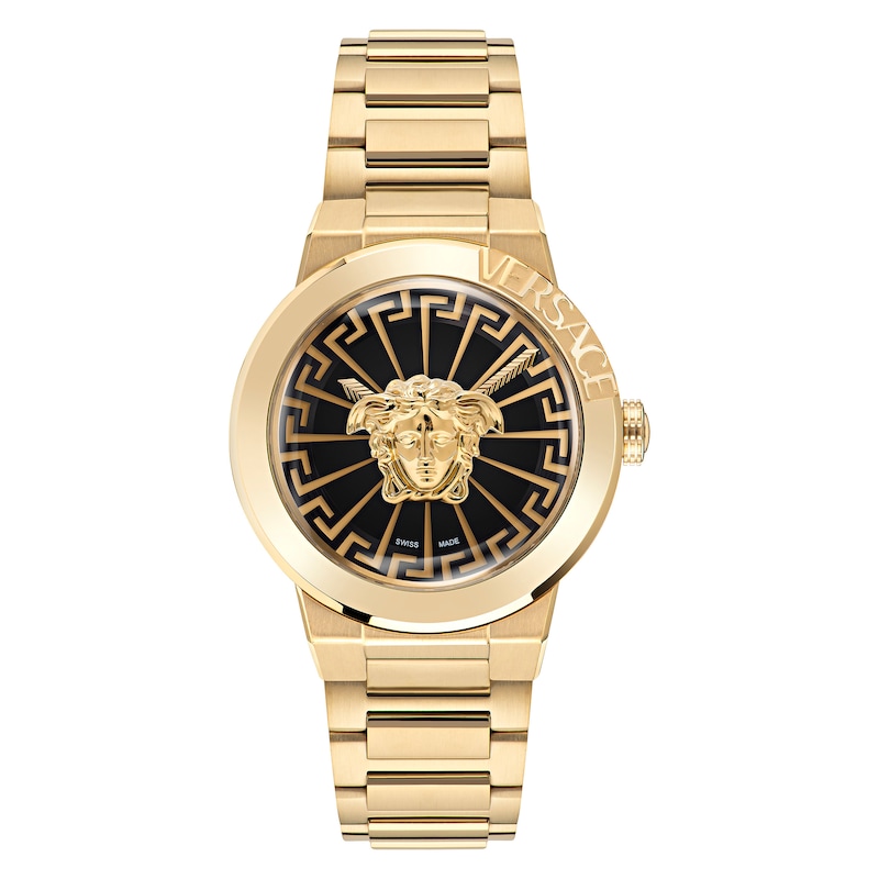 Main Image 1 of Versace Medusa Infinite Ladies' Gold Tone Bracelet Watch