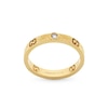 Thumbnail Image 1 of Gucci Icon 18ct Yellow Gold Diamond Ring Sizes K-L