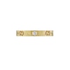 Thumbnail Image 2 of Gucci Icon 18ct Yellow Gold Diamond Ring Sizes K-L