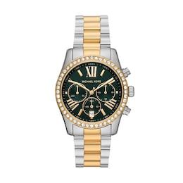 Michael Kors Lexington Ladies' Two Tone Bracelet Watch