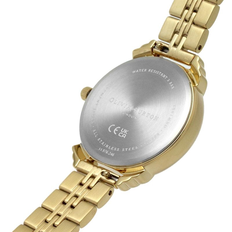 Main Image 3 of Olivia Burton Art Deco Ladies' Yellow Gold Tone Watch