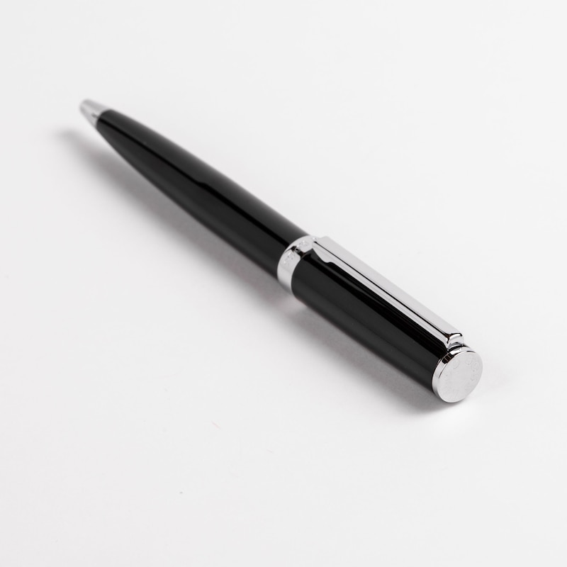 BOSS Gear Glossy Black Ballpoint Pen