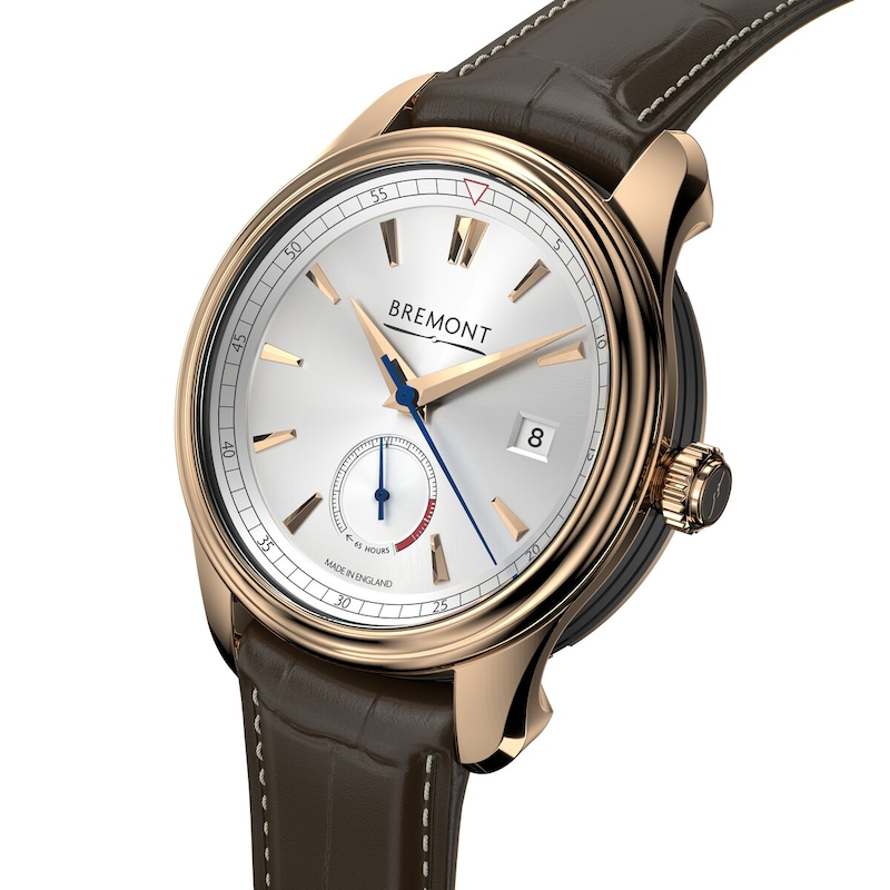 Bremont Audley Men's Brown Leather Strap Watch