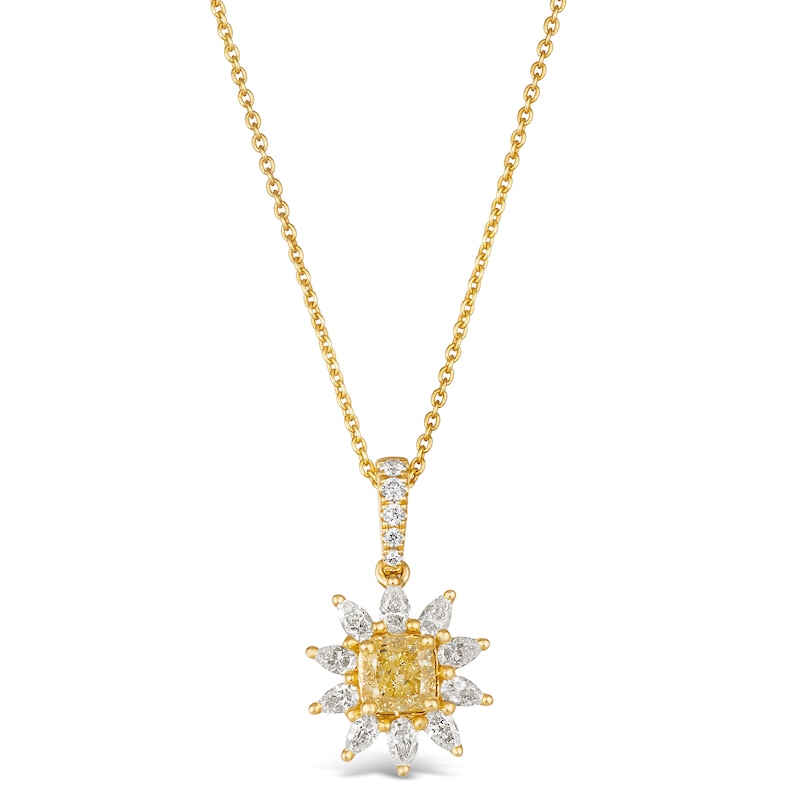 Le Vian Couture 14ct Yellow Gold 0.69ct Diamond Pendant