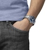 Thumbnail Image 4 of Tissot Seastar 1000 Men's Blue Dial & Stainless Steel Bracelet Watch