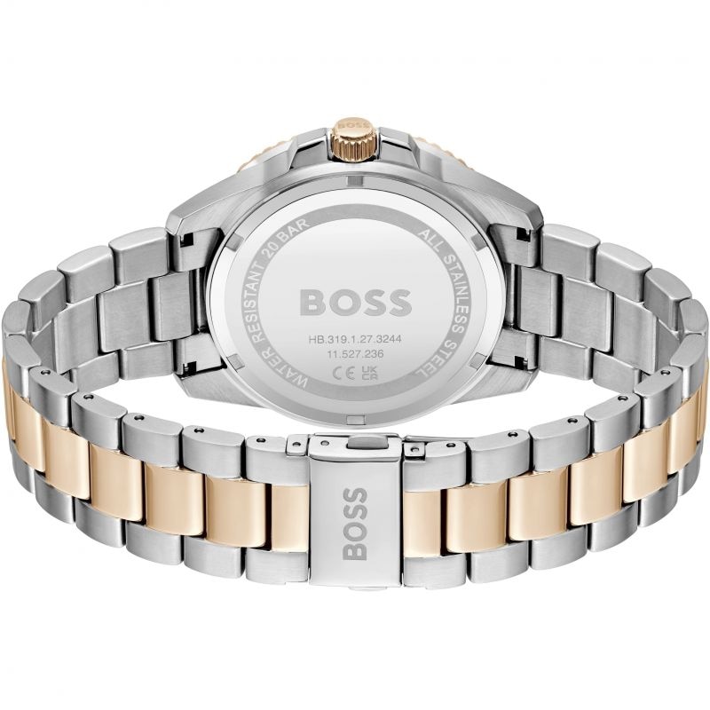 BOSS Ace Men's Two-Tone Stainless Steel Bracelet Watch