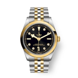 Tudor Black Bay 36 Diamond Men's 18ct Gold & Steel Watch