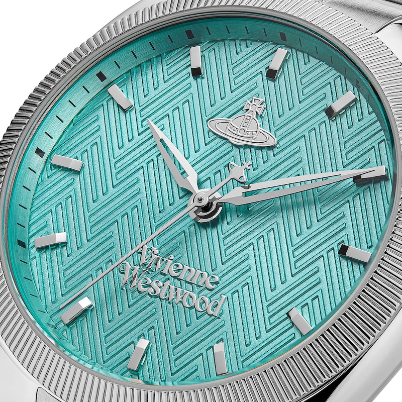 Main Image 5 of Vivienne Westwood The Mews Blue Dial & Stainless Steel Watch