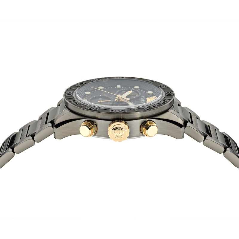 Main Image 3 of Versace Greca Dome Men's Stainless Steel Bracelet Watch