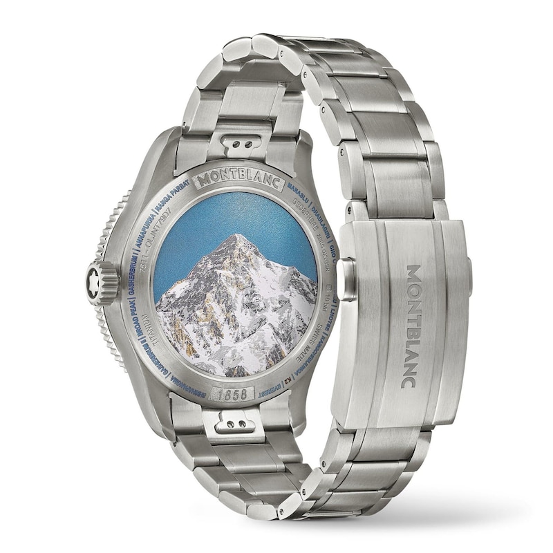Montblanc 1858 Geosphere 0 Oxygen The 8000 Bracelet Watch