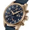 Thumbnail Image 5 of IWC Pilot's Chronograph Bronze 41mm Men's Bracelet Watch