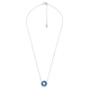 Thumbnail Image 2 of Michael Kors Brilliance Silver Blue CZ Circle Pendant