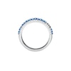 Thumbnail Image 2 of Michael Kors Brilliance Silver Blue CZ Ring (Size L)