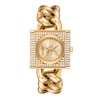 Thumbnail Image 0 of Michael Kors Mini Lock Ladies' Chain Gold-Tone Bracelet Watch