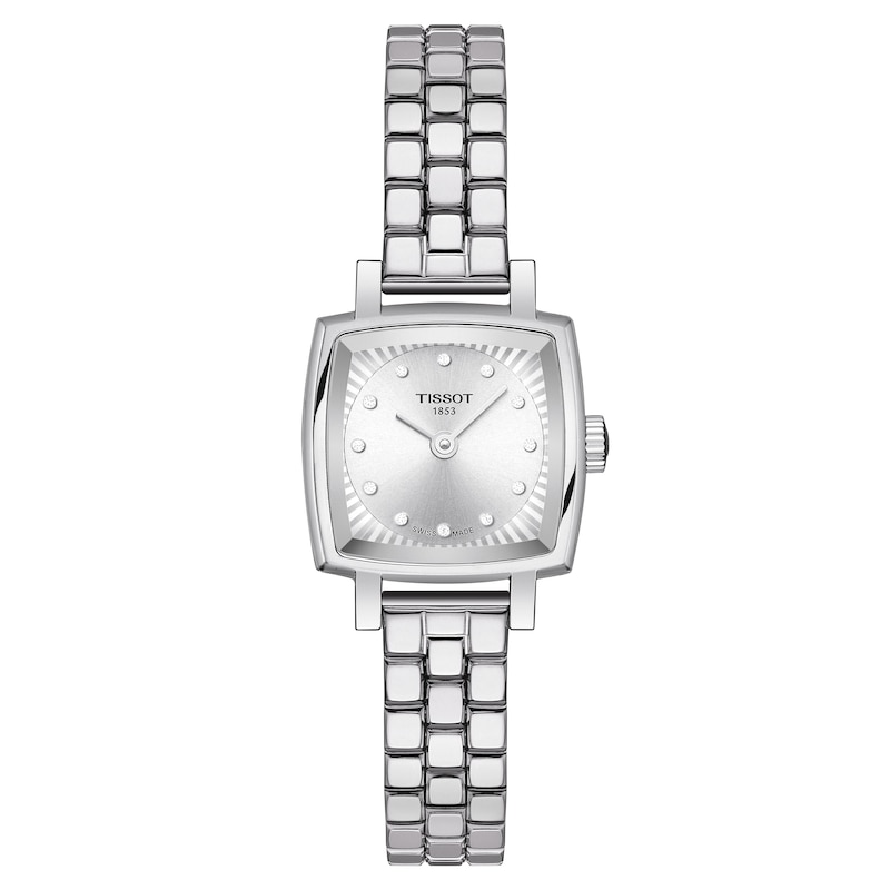 Tissot Lovely Ladies' Square Case & Stainless Steel Bracelet Watch