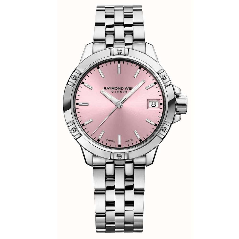 Raymond Weil Tango Ladies' Pink Dial & Stainless Steel Bracelet Watch
