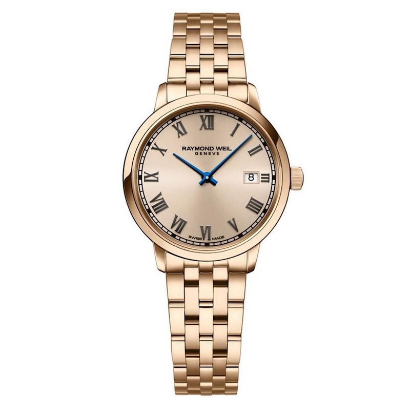 Raymond Weil Toccata Ladies' Rose Gold-Tone Dial & Bracelet Watch