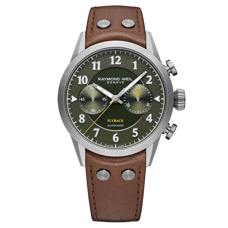 Raymond Weil Freelancer Pilot Flyback Leather Strap Limited Edition Watch