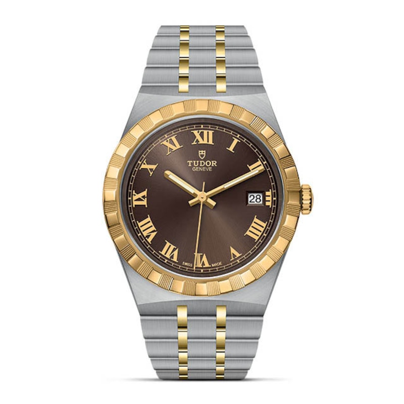 Main Image 1 of Tudor Royal 38mm Ladies' 18ct Gold & Stainless Steel Watch