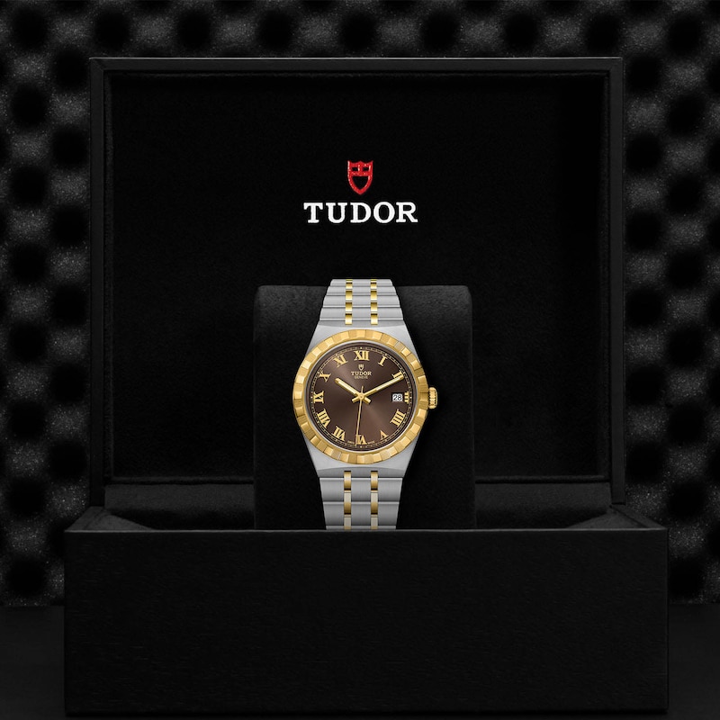 Main Image 3 of Tudor Royal 38mm Ladies' 18ct Gold & Stainless Steel Watch