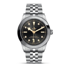 Tudor Black Bay 39 Men's Diamond Steel Bracelet Watch