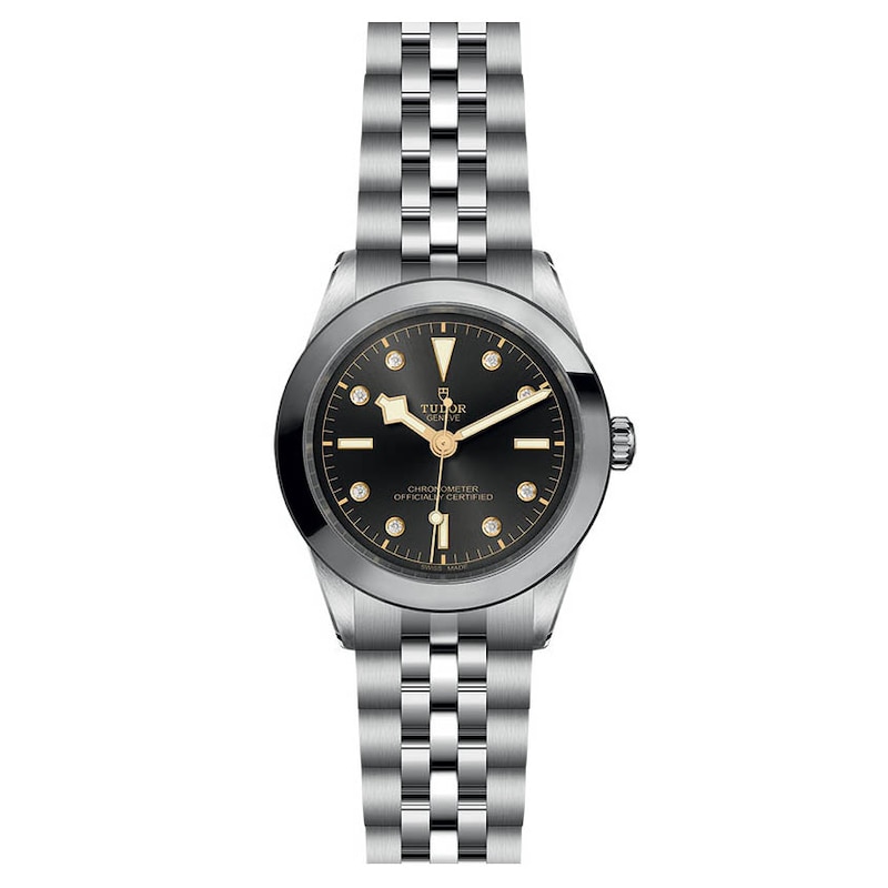 Tudor Black Bay 39 Men's Diamond Steel Bracelet Watch