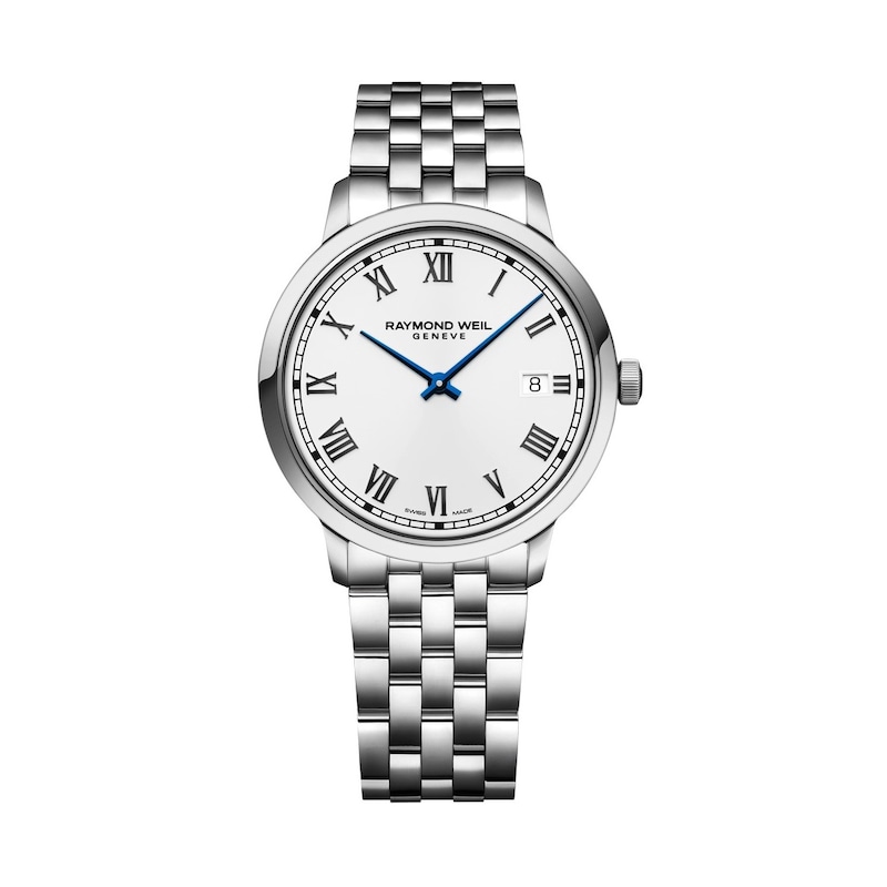 Raymond Weil Toccata Men's White Dial & Stainless Steel Bracelet Watch