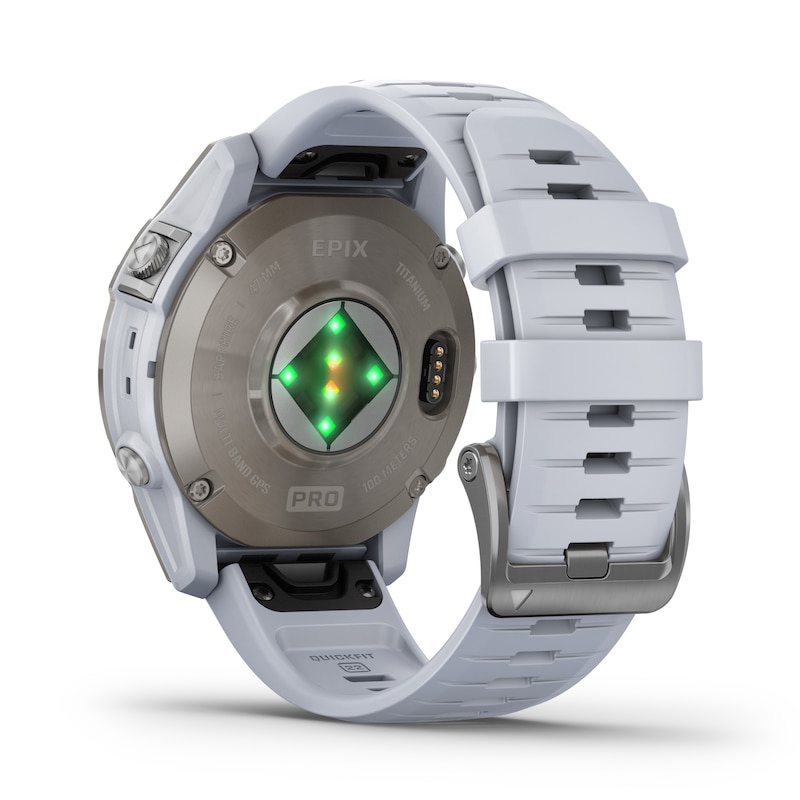 Garmin Epix Pro (Gen 2) Sapphire Edition 47mm White Strap Smartwatch