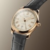 Thumbnail Image 1 of Longines Master Collection 18ct Yellow Gold & Black Leather Watch