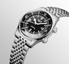 Thumbnail Image 3 of Longines Legend Diver Men's Black Dial & Stainless Steel Bracelet Watch