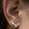 Thumbnail Image 1 of CARAT* LONDON Abigail Sterling Silver CZ Marquise Stud Earrings