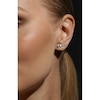 Thumbnail Image 3 of CARAT* LONDON Carissa Sterling Silver CZ Pear Stud Earrings