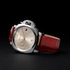 Thumbnail Image 2 of Panerai Luminor Due 38mm Ladies' Red Leather Strap Watch