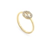 Thumbnail Image 0 of Gucci Interlocking Diamond & 18ct Yellow Gold Ring Size M-N