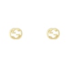 Thumbnail Image 0 of Gucci Interlocking 18ct Yellow Gold Stud Earrings