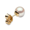 Thumbnail Image 4 of Yoko London Classic 18ct Yellow Gold Akoya Pearl 6mm Stud Earrings