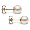 Thumbnail Image 3 of Yoko London Classic 18ct Yellow Gold Akoya Pearl 7mm Stud Earrings