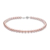 Thumbnail Image 1 of Yoko London Classic 18ct White Gold Freshwater Pearl Strand Necklace