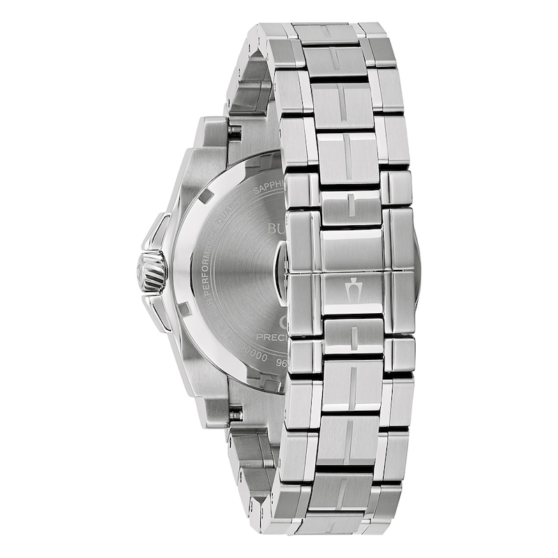 Bulova Icon Men's Black Dial & Stainless Steel Bracelet Watch