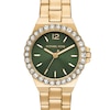 Thumbnail Image 4 of Michael Kors Lennox Ladies' Green Dial & Gold Tone Steel Bracelet Watch