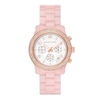 Thumbnail Image 1 of Michael Kors Runway Chronograph & Blush Pink Acetate Strap Watch