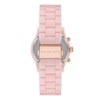 Thumbnail Image 2 of Michael Kors Runway Chronograph & Blush Pink Acetate Strap Watch