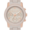 Thumbnail Image 4 of Michael Kors Runway Ladies'  Rose Gold Tone Case & Grey Dial Bracelet Watch