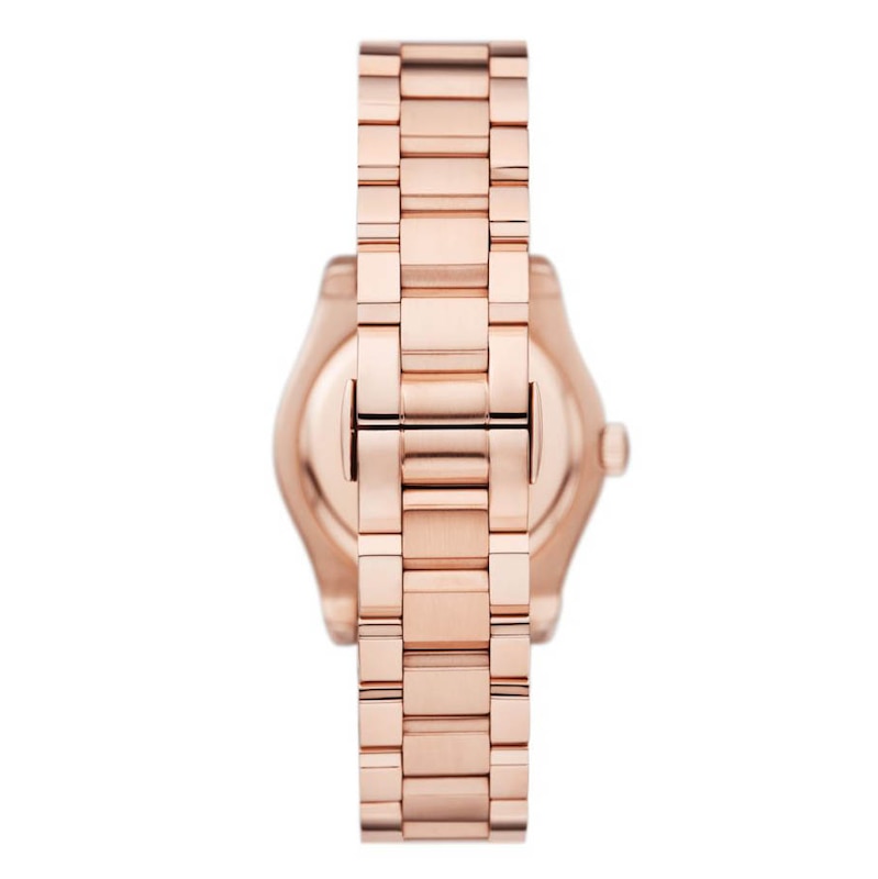 Main Image 2 of Emporio Armani Ladies' Silver Dial & Rose-Tone Bracelet Watch