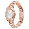 Thumbnail Image 4 of Emporio Armani Ladies' Silver Dial & Rose-Tone Bracelet Watch