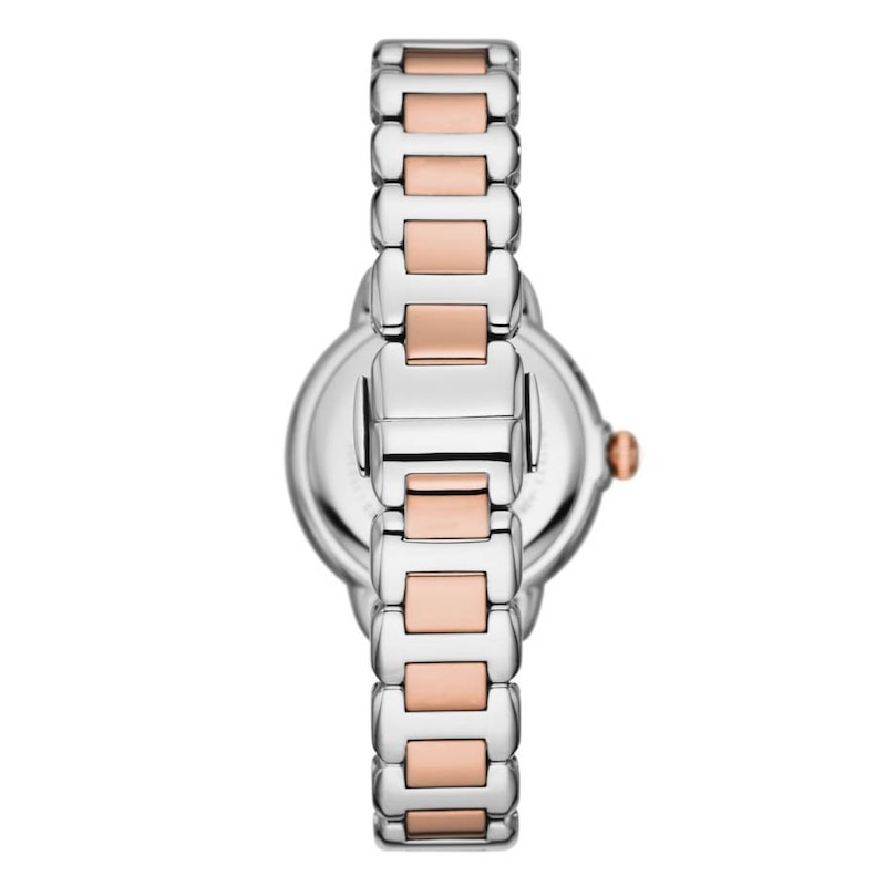 Main Image 2 of Emporio Armani Ladies' MOP Dial & Two Tone Stainless Steel Bracelet Watch