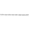 Thumbnail Image 1 of Sterling Silver 8 Inch Popcorn & Snake Twist Chain Bracelet